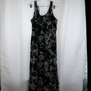 Isaac Mizrahi Live! Floral Faux Wrap Maxi Dress